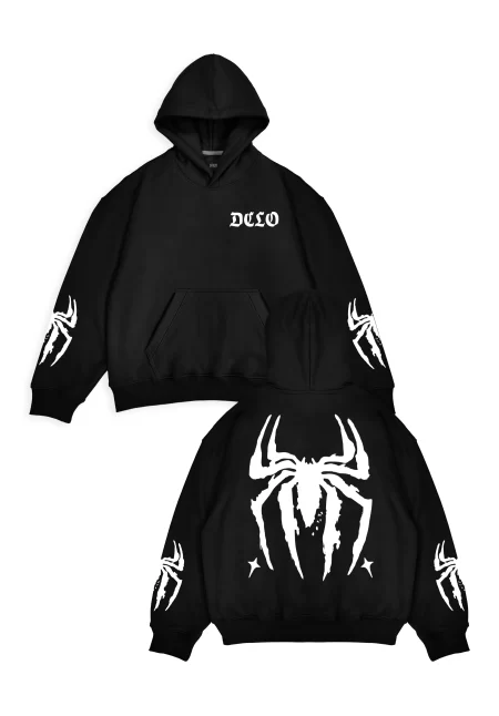 Hoodie Araña Oversize Fit