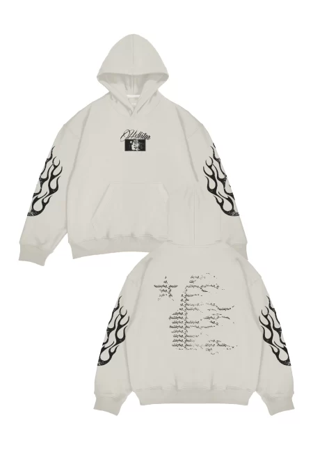 Hoodie Flama Oversize Fit