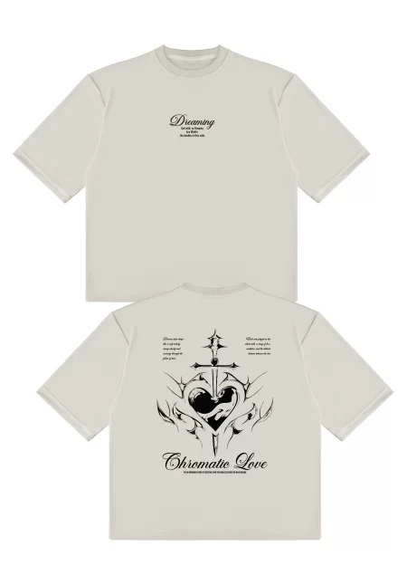 Camiseta Corazón Boxy Fit Premium