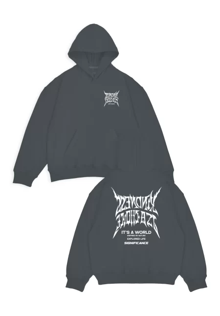 Hoodie Word Oversize Fit