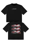 Camiseta Euphoria Boxy Fit Premium 1 Camiseta Boxy Fit Euphoria Negro