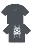 Camiseta Mask Boxy Fit Premium 1 Camiseta Boxy Fit MaskCeniza