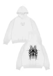 Hoodie Mask Oversize Fit 1 Hoodie Oversize Mask Blanco