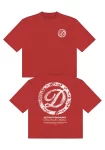 Camiseta Boxy Fit Shadow Rojo