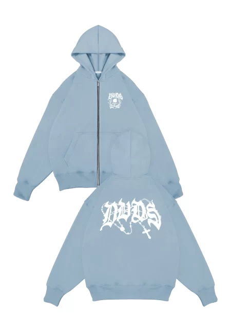 Hoodie Oversize Cyber Con Cierre