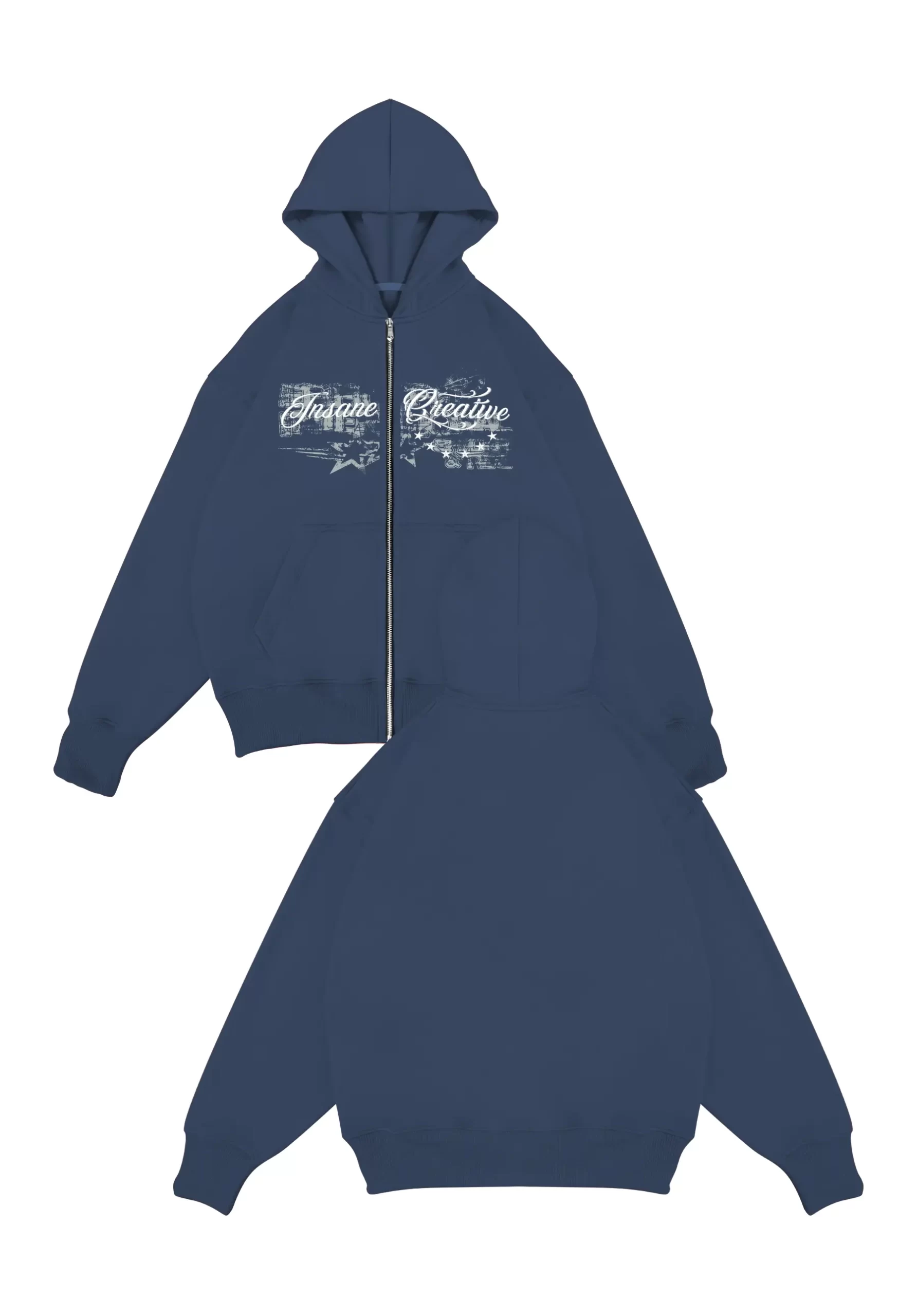 Hoodie Oversize Insane Con Cierre Petroleo Hoodie Oversize Insane Con Cierre Petroleo scaled